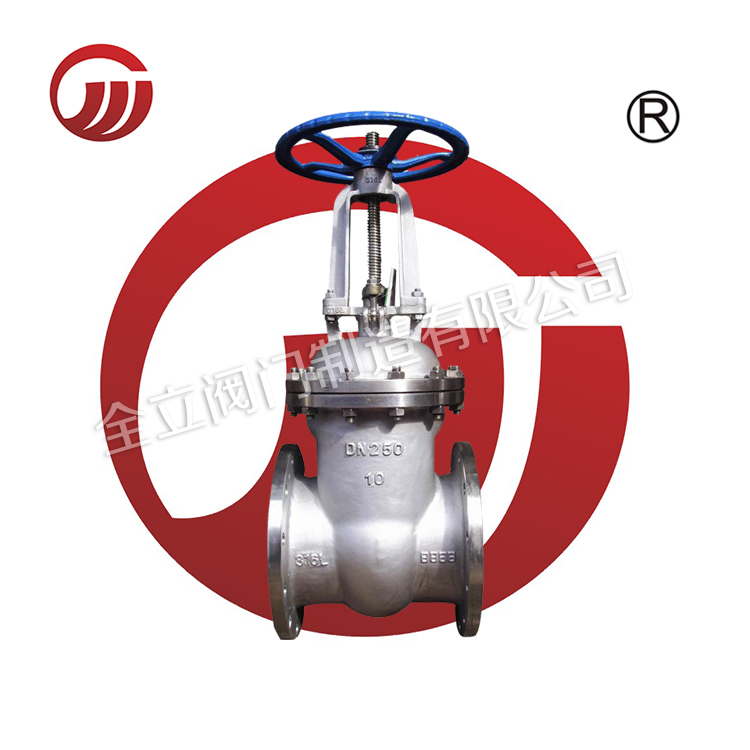 Stainless steel large diameter flange valve